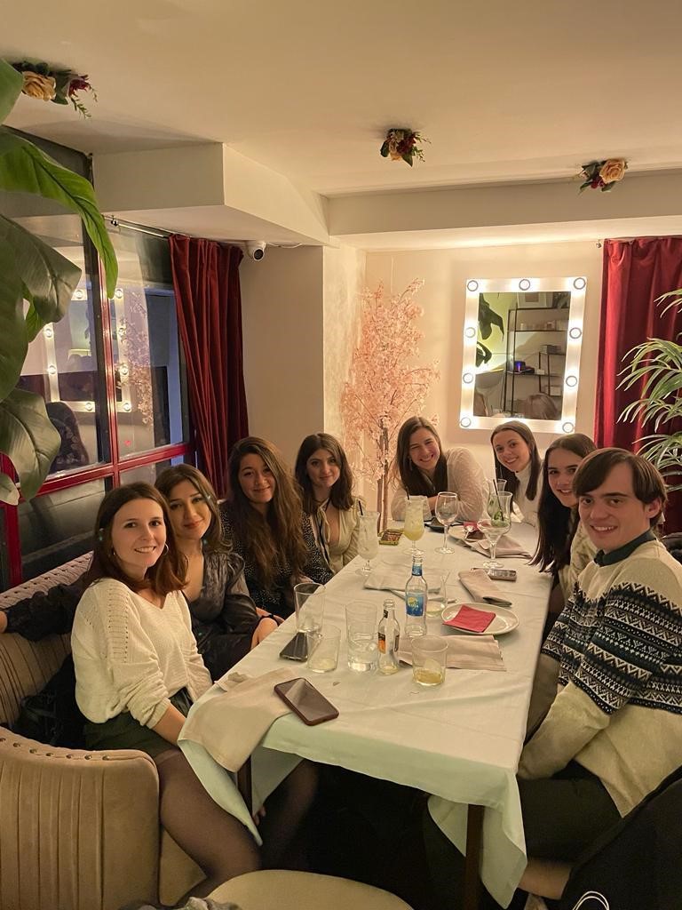 Group Christmas dinner (December 2023)